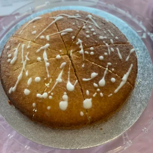 Lemon Pound Cake - 8" Round Pan/ or Loaf Pan -Dairy Free/ Dairy