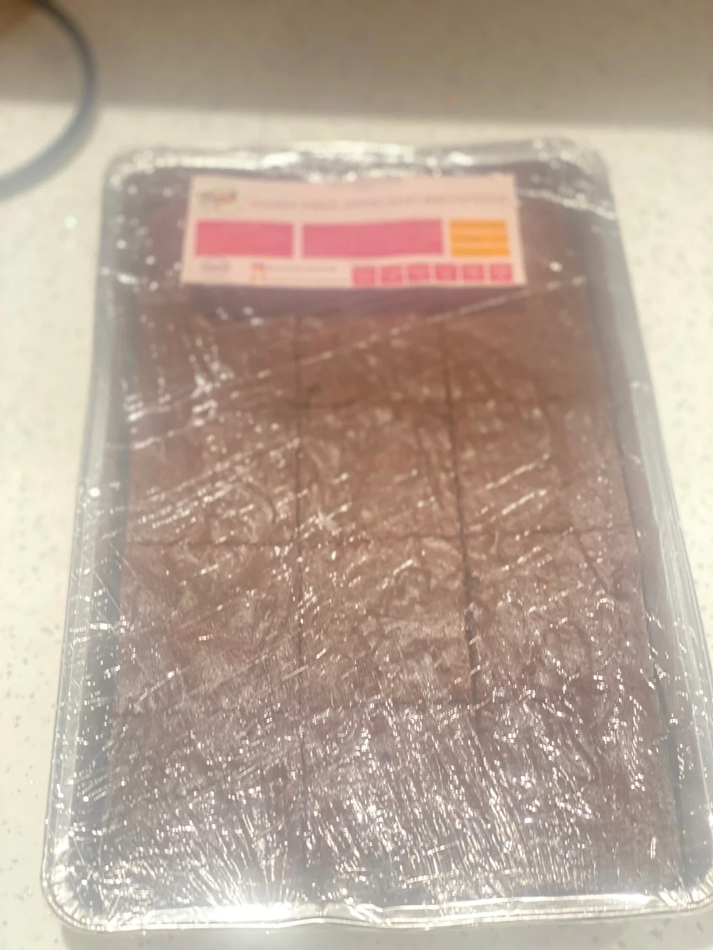 Avocado Brownies - Dairy / or Dairy-free (Tray size) - Image 3