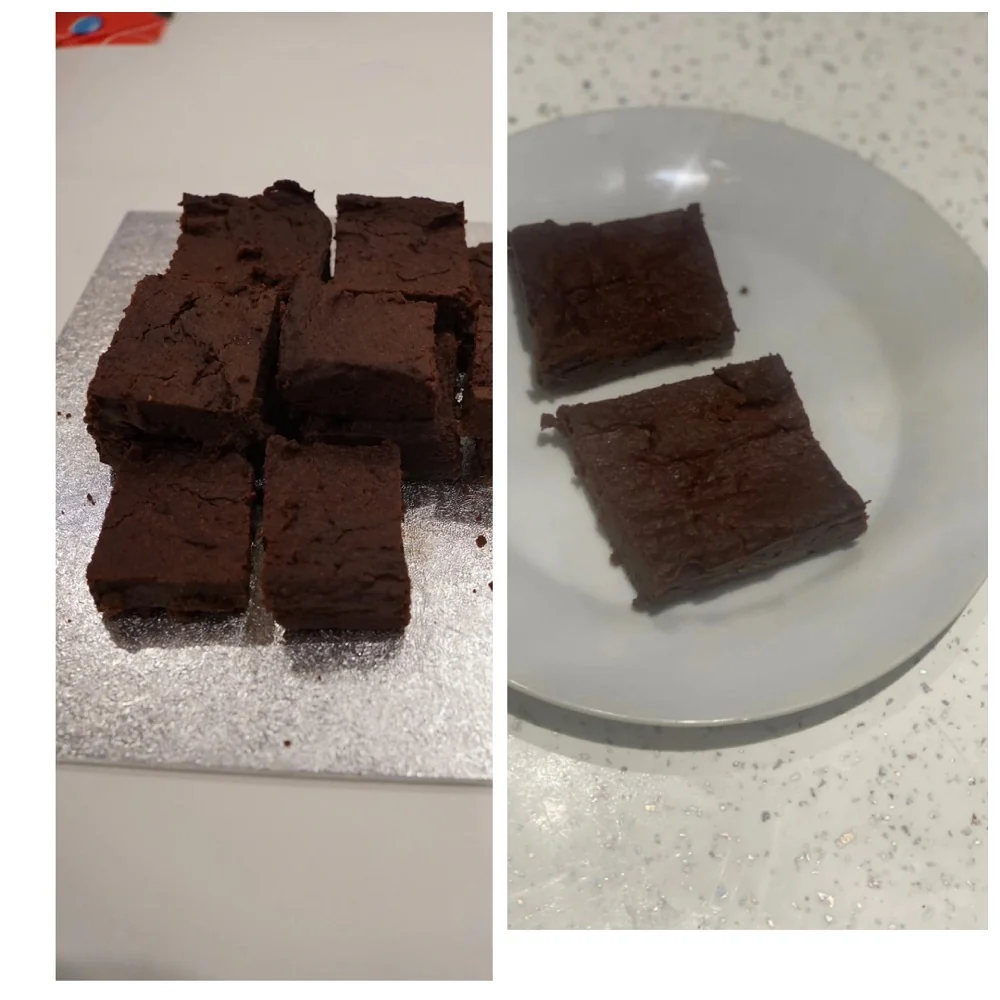 Avocado Brownies - Dairy / or Dairy-free (Tray size) - Image 6